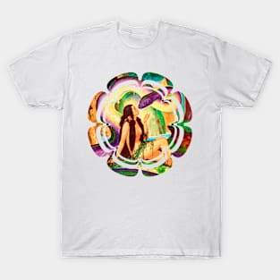 Girl Snake Reto Vintage Fantasy T-Shirt